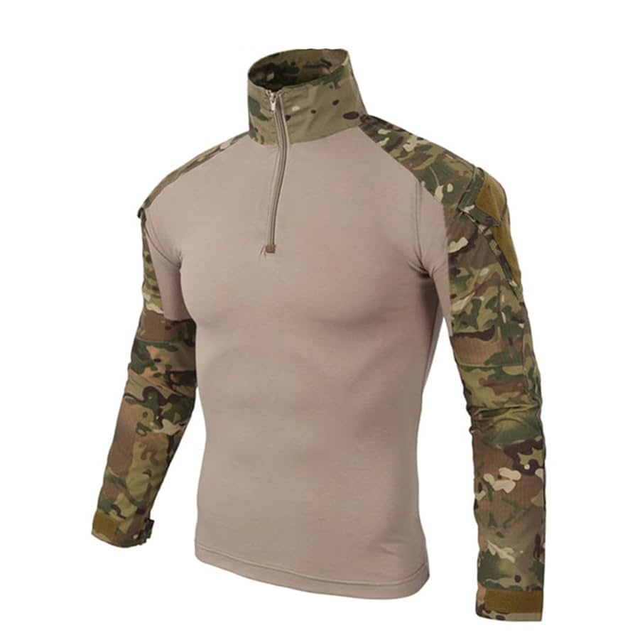Amazon.co.jp: Camo1 米軍戦闘服軍用貨物 CP マルチカム戦術服